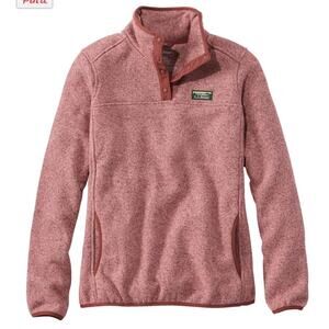 L.L. Bean Women's Pink Sweater Cardigan